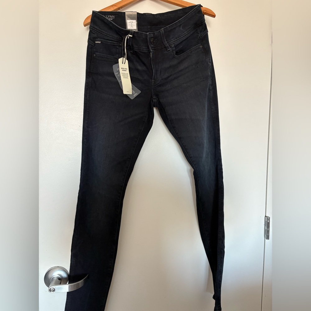G-Star Dark Blue Skinny Jeans Premium Denim